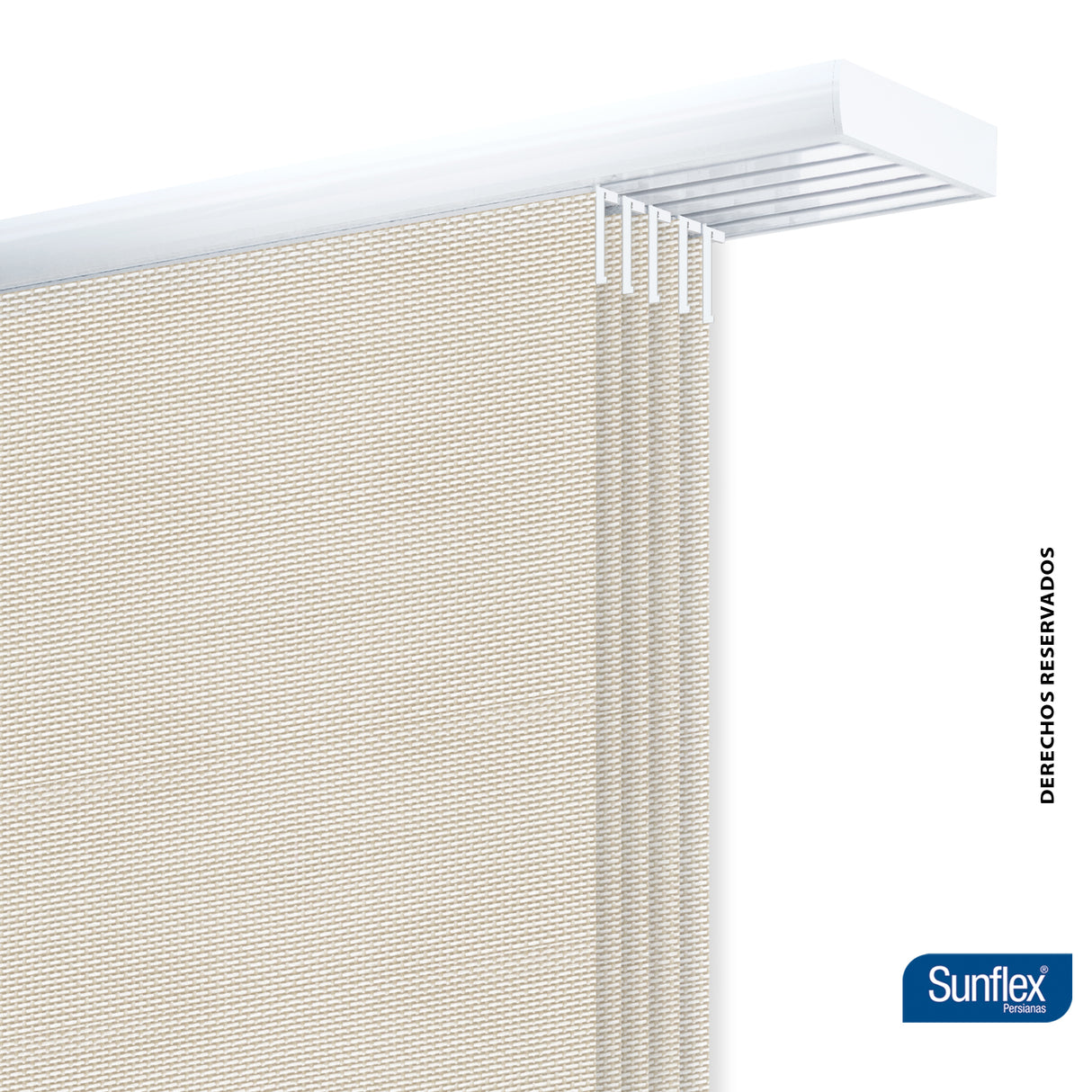 Panel Japones Arena 240x220cm de Riel - PANEL JAPONES | Bylmo