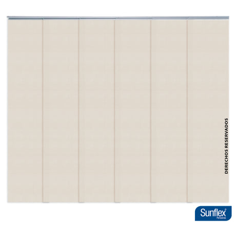 Panel Japones Arena 300x220cm de Riel - PANEL JAPONES | Bylmo
