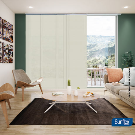 Panel Japones Arena 300x220cm de Riel - PANEL JAPONES | Bylmo