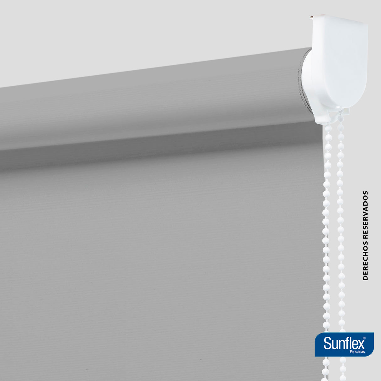 Cortina Blackout Gris 120x180cm de Tubo - Cortinas y Persianas | Bylmo