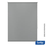 Cortina Blackout Gris 160x180cm de Tubo - Cortinas y Persianas | Bylmo
