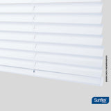 Persiana Horizontal Blanco 100x140cm de Soporte Propio - Cortinas y Persianas | Bylmo