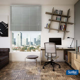 Persiana Horizontal Plata 100x180cm de Soporte Propio - Cortinas y Persianas | Bylmo