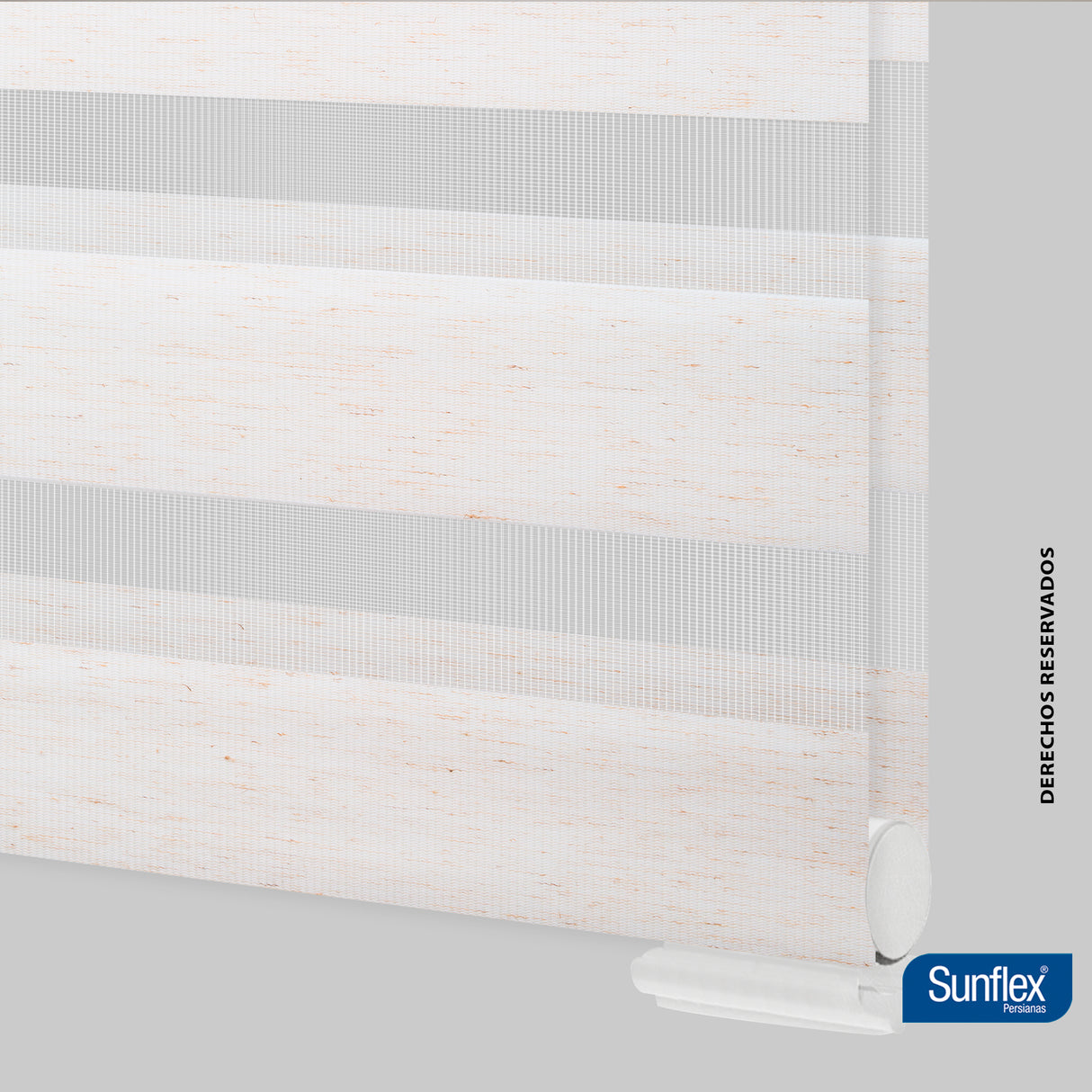 Cortina Roller Duo Arena 140x170cm de Tubo - Cortinas y Persianas | Bylmo
