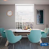 Cortina Roller Duo Blanco Style 120x170cm de Tubo - Cortinas y Persianas | Bylmo