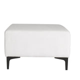 Puff Blanco 60x43cm Cuadradro - Sillas y Butacos | Bylmo