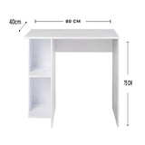 Combo Escritorio y Silla Tony Blanco 80x75cm - Escritorios | Bylmo