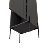 Mueble para Baño Plomo 29.7x123.8cm Con Patas - Muebles para Baño | Bylmo