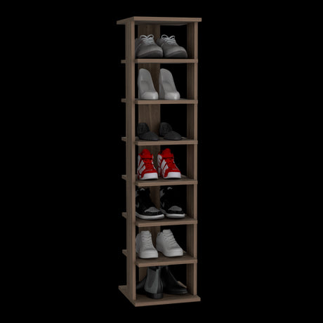 Zapatero Vertical Odesto Milan 29.7x123.8cm de Siete Niveles - Zapateros | Bylmo