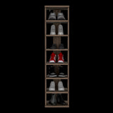 Zapatero Vertical Odesto Milan 29.7x123.8cm de Siete Niveles - Zapateros | Bylmo