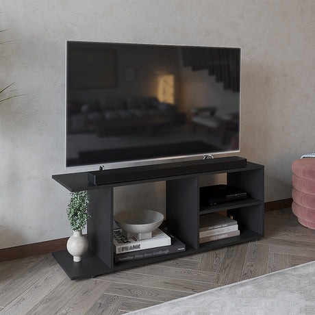 Rack de TV GoodWood Wengue 120.3x45.4cm Para TV hasta 50 Pulgadas - Muebles de TV | Bylmo