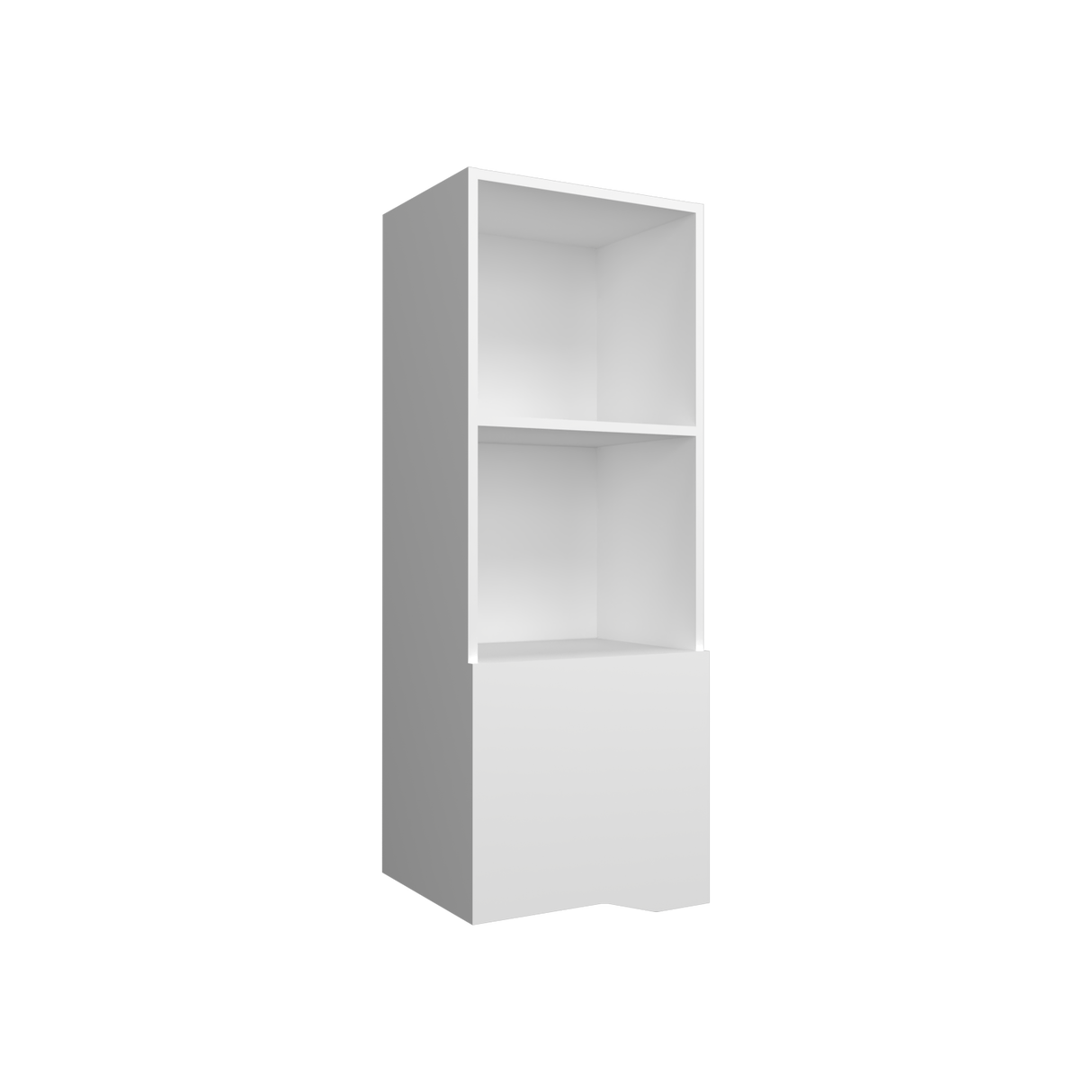 Mueble Auxiliar Rectangular Obregon Blanco 41x110cm Flotante - Repisas y Percheros | Bylmo