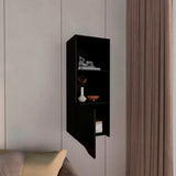 Mueble Auxiliar Rectangular Obregon Wengue 41x110cm Flotante - Repisas y Percheros | Bylmo