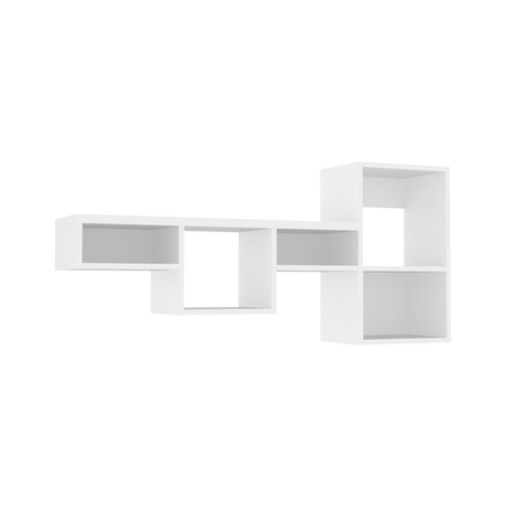 Repisa Rectangular Wall 1A Blanco 120x56cm Flotante - Repisas y Percheros | Bylmo