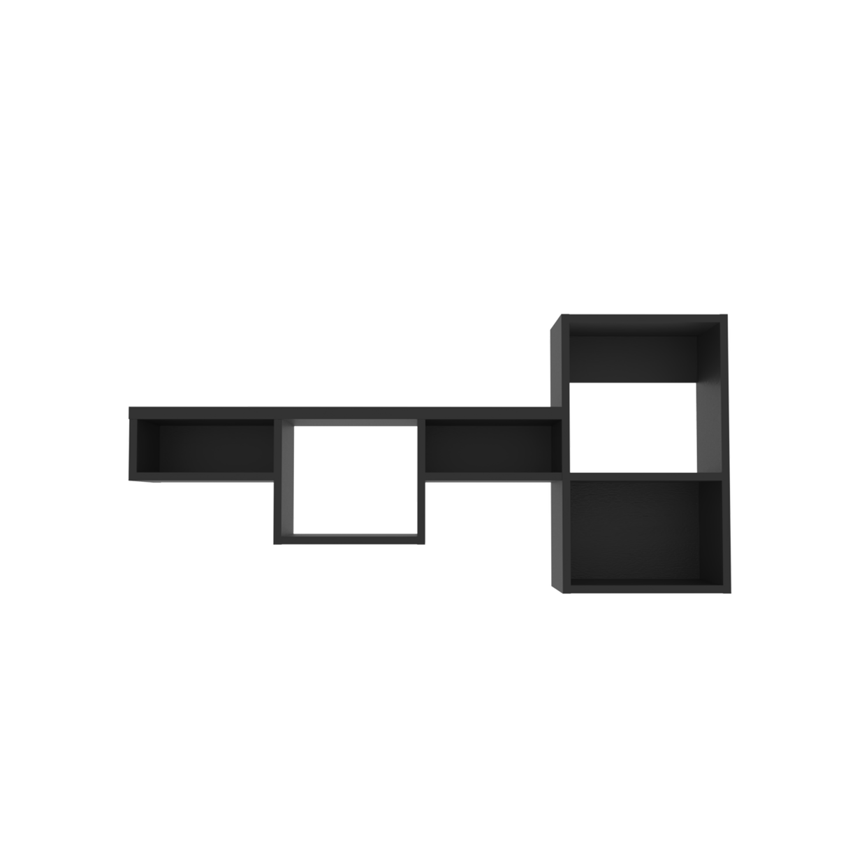 Repisa Rectangular Wall 1A Wengue 120x56cm Flotante - Repisas y Percheros | Bylmo