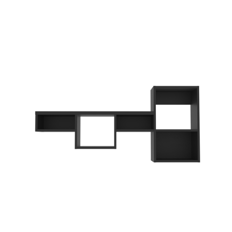 Repisa Rectangular Wall 1A Wengue 120x56cm Flotante - Repisas y Percheros | Bylmo