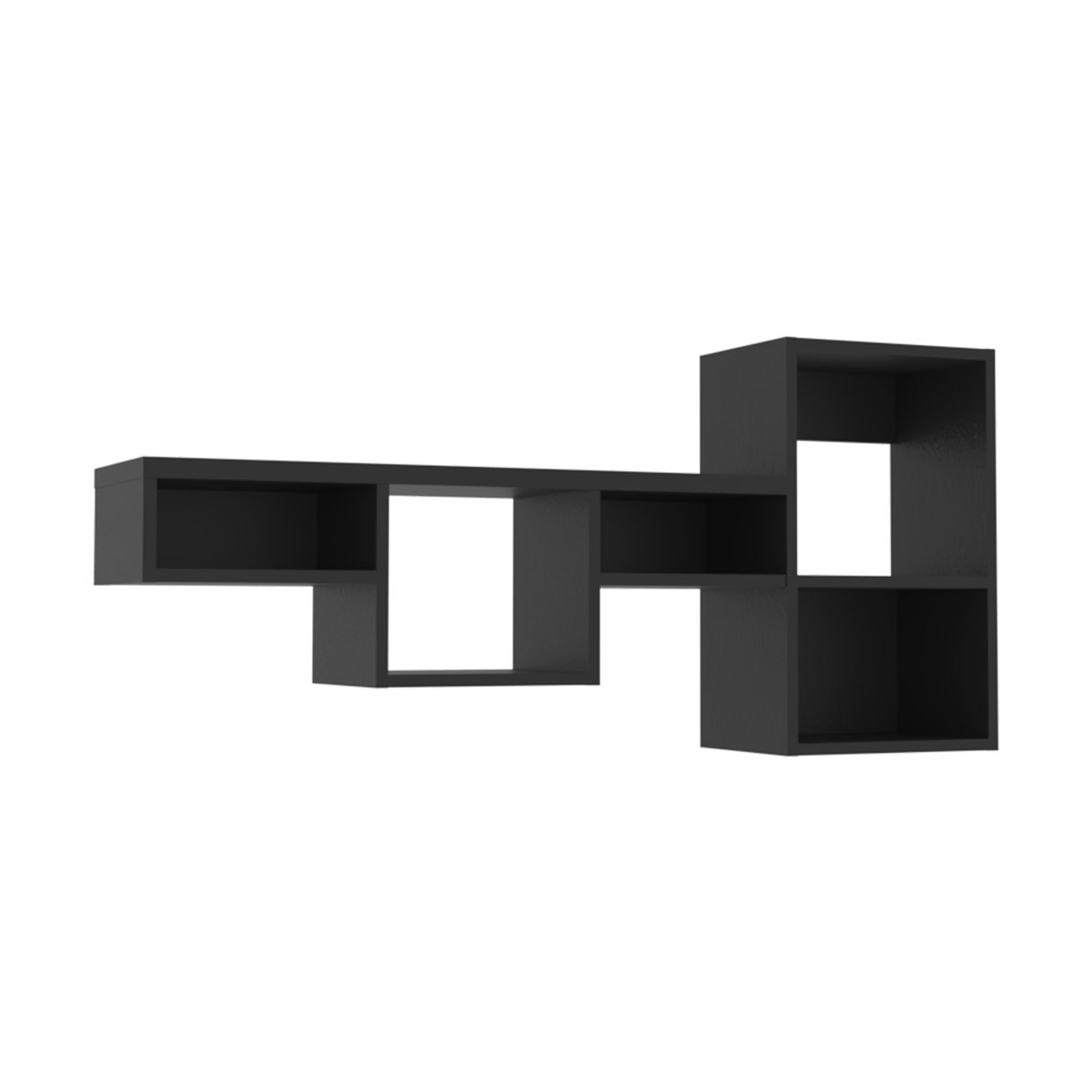 Repisa Rectangular Wall 1A Wengue 120x56cm Flotante - Repisas y Percheros | Bylmo