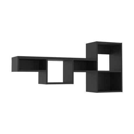 Repisa Rectangular Wall 1A Wengue 120x56cm Flotante - Repisas y Percheros | Bylmo