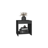 Mesa de Noche Chroma Wengue 40x42.1cm Con Compartimiento - Mesas de Noche | Bylmo