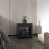 Mesa de Noche Chroma Wengue 40x42.1cm Con Compartimiento - Mesas de Noche | Bylmo