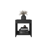 Mesa de Noche Chroma Wengue 40x42.1cm Con Compartimiento - Mesas de Noche | Bylmo