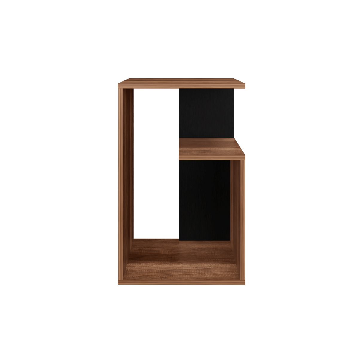 Mesa de Centro Everett Caramelo y Wengue 39.8x63.4cm Rectangular - Mesas de Centro | Bylmo