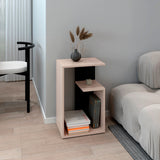 Mesa de Centro Everett Nacar y Wengue 39.8x63.4cm Rectangular - Mesas de Centro | Bylmo