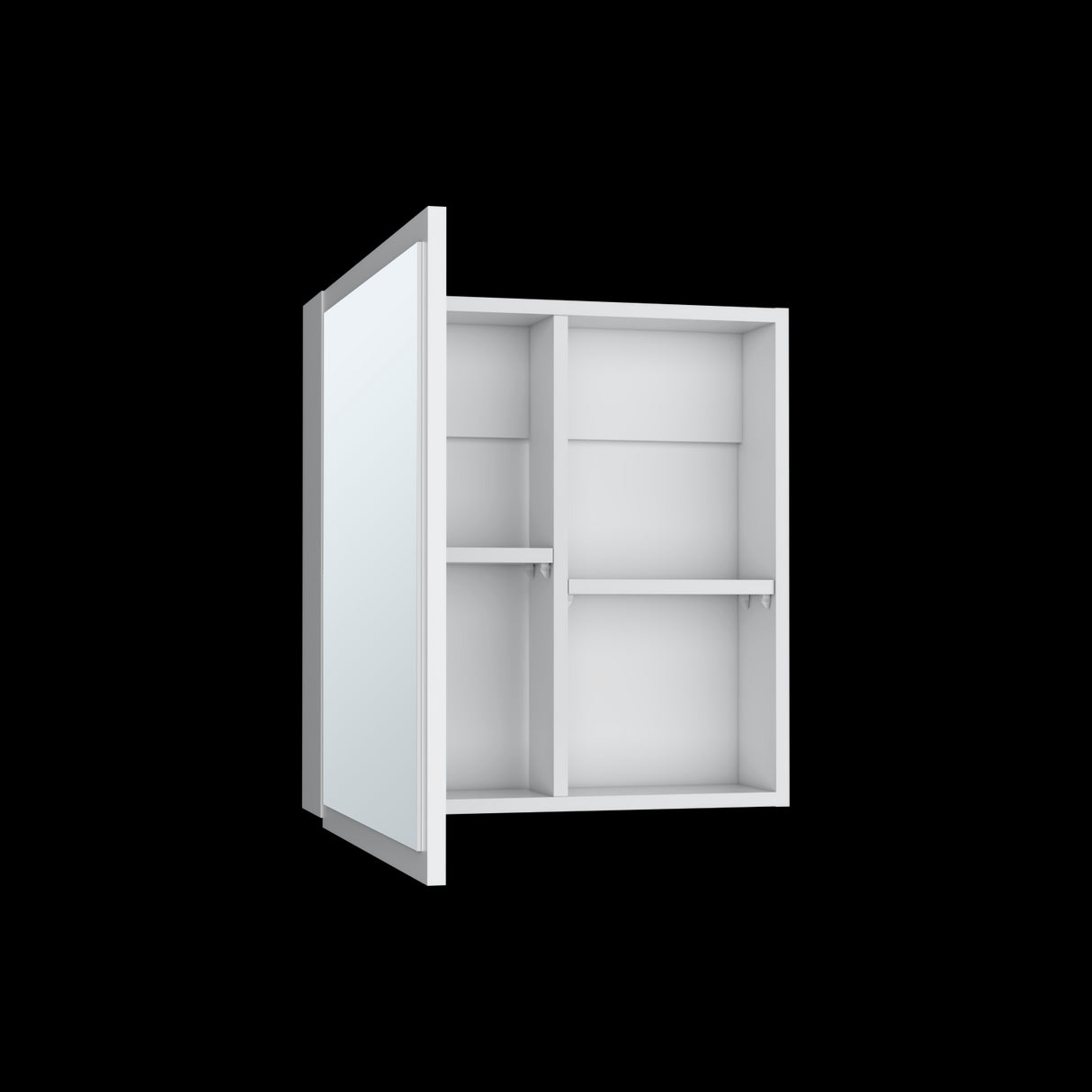 Gabinete de Baño Duma Blanco 50x53.7cm Rectangular Con Espejo - Gabinetes de Baño | Bylmo