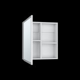 Gabinete de Baño Duma Blanco 50x53.7cm Rectangular Con Espejo - Gabinetes de Baño | Bylmo