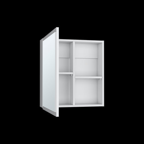 Gabinete de Baño Duma Blanco 50x53.7cm Rectangular Con Espejo - Gabinetes de Baño | Bylmo