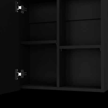 Gabinete de Baño Duma Wengue 50x53.7cm Rectangular Con Espejo - Gabinetes de Baño | Bylmo