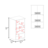 Gabinete de Baño Wengue 41.2x72.6cm Rectangular Sin Espejo - Gabinetes de Baño | Bylmo