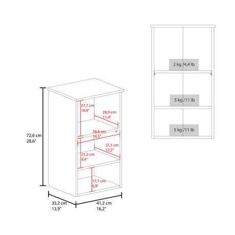 Gabinete de Baño Wengue 41.2x72.6cm Rectangular Sin Espejo - Gabinetes de Baño | Bylmo