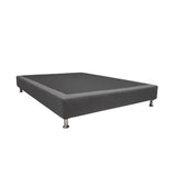 Base Cama Gris Grafito Para Cama Doble 140 X 190 Cm - Camas | Bylmo