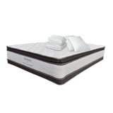 Combo Colchón Serenity King 200 X 200 Cm Medio Firme Ortopedico Con Almohada y Protector - Colchones | Bylmo