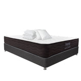 Combo Colchón y Base Cama Energy Blanco y Gris Grafito King 200 X 200 Cm Medio Firme Ortopedico - Colchones | Bylmo