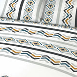 Juego de Sabanas Basic Moderno Blanco Azul Poliéster King 200x200cm - SABANAS | Bylmo