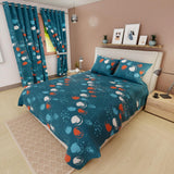 Juego de Sabanas Basic Azul Moderno para King 200x200cm. Incluye 4 piezas. - Sabanas | Bylmo