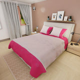 Juego de Sabanas Basic Rosado Fucsia Moderno POLIÉSTER MICROFIBRA SUAVIZADA 4 Piezas 180 HILOS - Sabanas | Bylmo