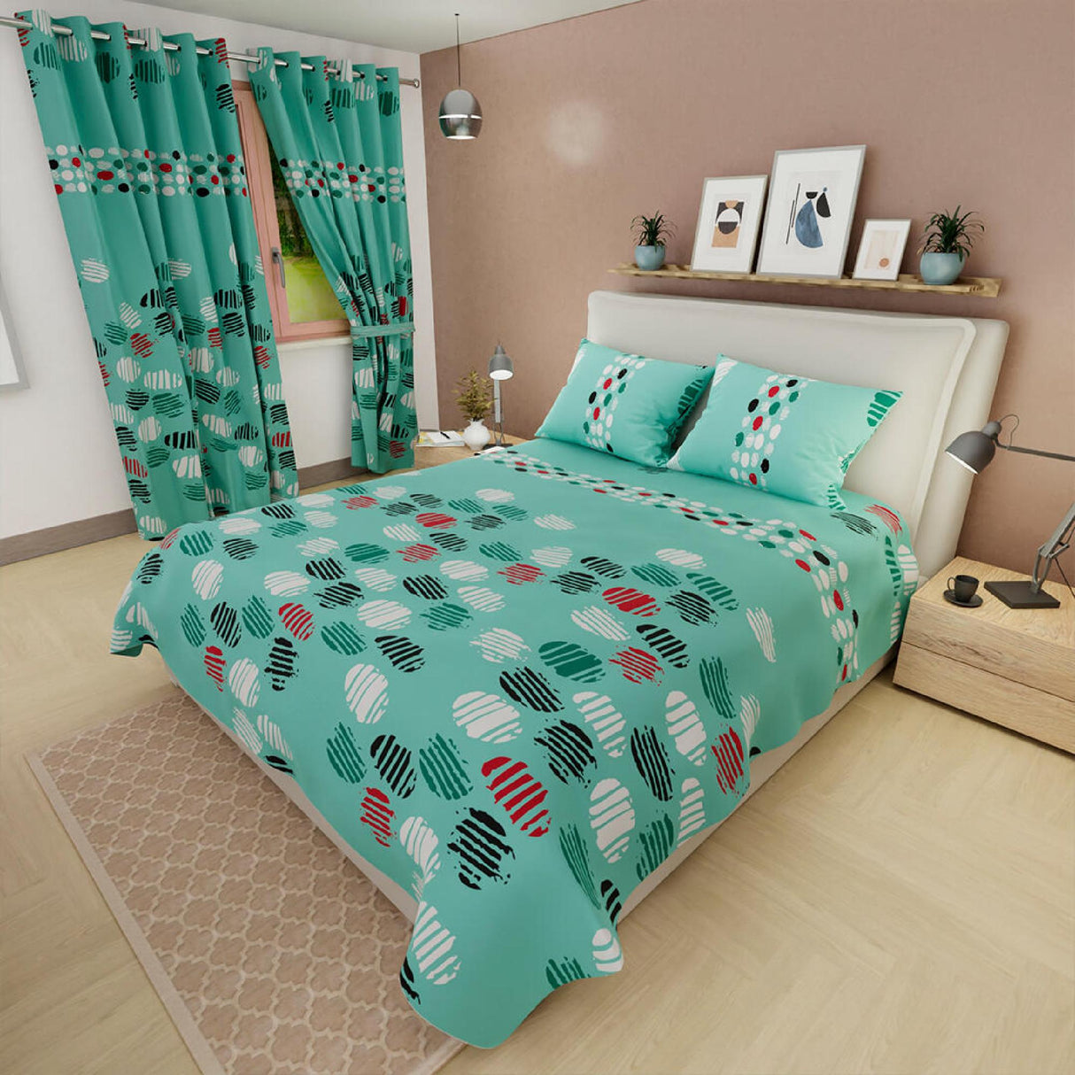 Juego de Sabanas Basic Verde Menta Suavidad y Modernidad - Sabanas | Bylmo