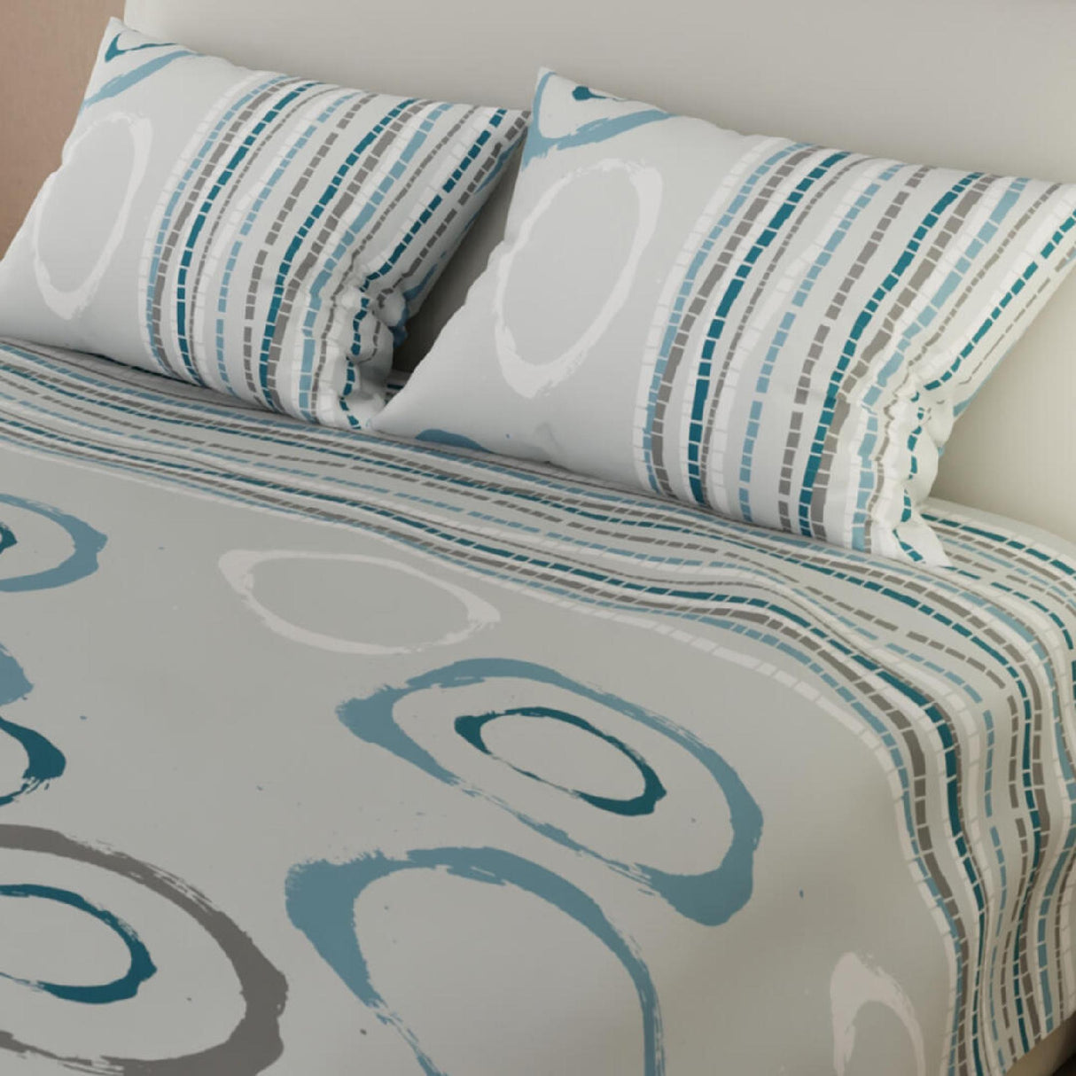 Juego de Sabanas Basic Gris Moderno para Cama Semidoble - Sabanas | Bylmo