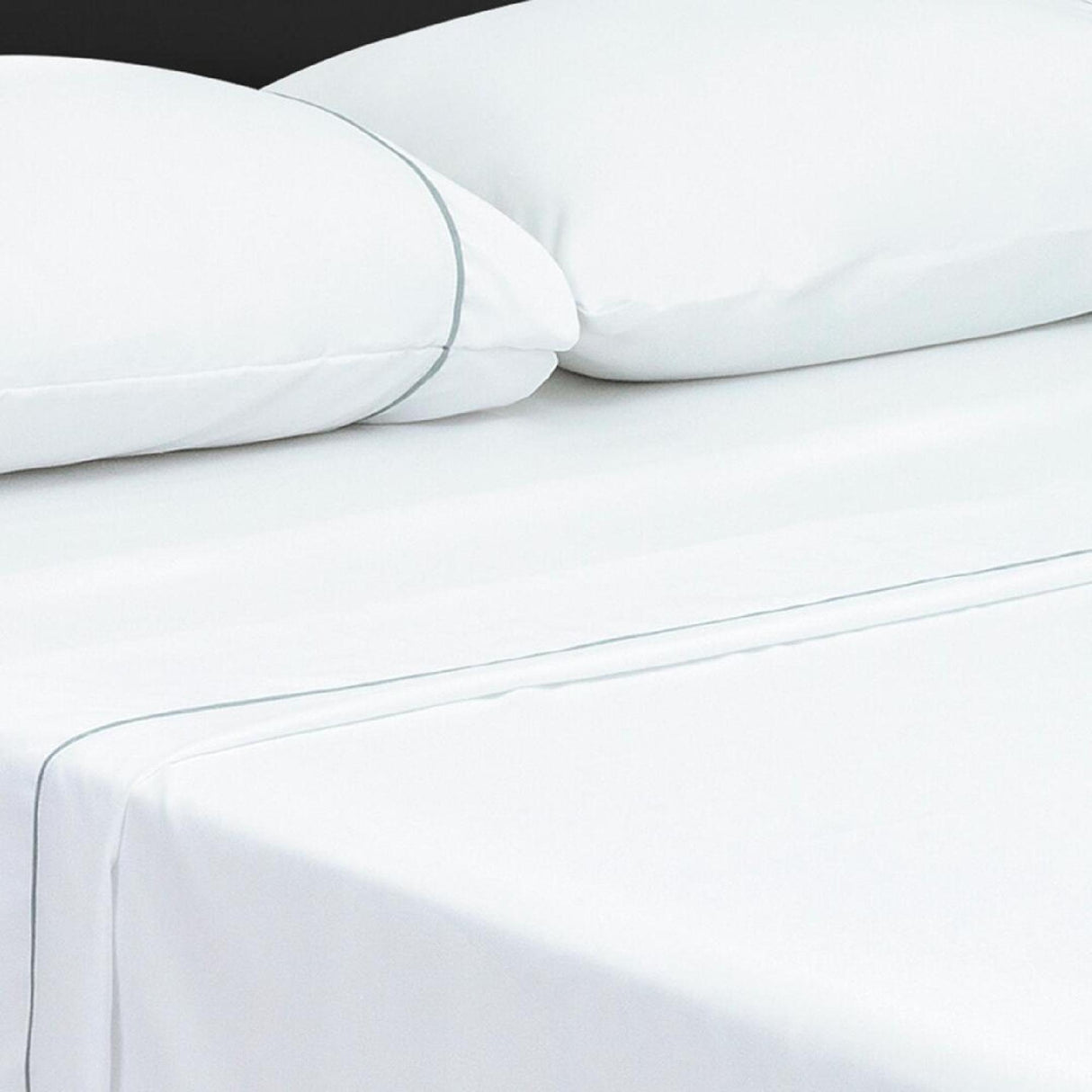 Juego de Sabanas Basic Naturaleza Blanca Resortada y Elegante. - Sabanas | Bylmo