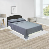 Juego de Sabanas Basic Suavidad Gris 4 Piezas 100x190cm - Sabanas | Bylmo