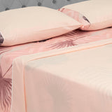 Juego de Sábanas Barcelona Cosmopolita 4 piezas 120x190cm Palo de Rosa - Sabanas | Bylmo
