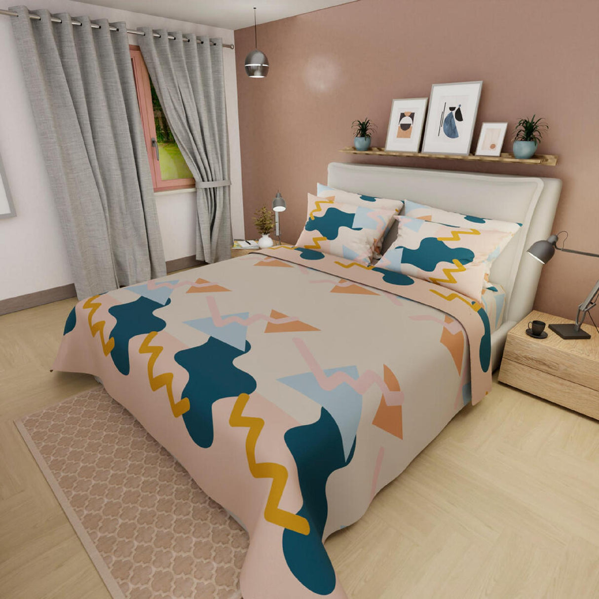 Juego de Sabanas Basic Moderno 10 Colores 4 Piezas - Sabanas | Bylmo