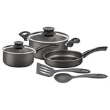 Batería de Cocina París Plomo con Antiadherente Starflon Max Para Uso Casero - Ollas y Sartenes | Bylmo