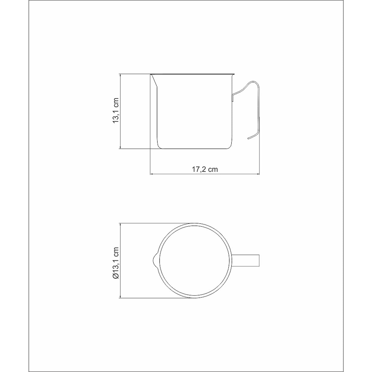 Hervidor Allegra Acero 13.1x13.1cm de Acero Inoxidable y de 1.4 Litros - Ollas y Sartenes | Bylmo