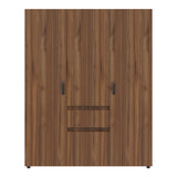 Closet Mary Gales y Wengue 160x200cm Con Dos Cajones - Closets | Bylmo