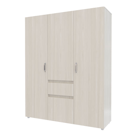 Closet Mary Niebla y Blanco 160x200cm Con Dos Cajones - Closets | Bylmo