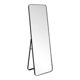 Espejo Letty Negro 48x160cm Rectangular De Piso o Pared - ESPEJOS DE PISO | Bylmo